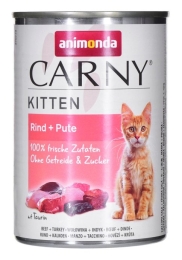 ANIMONDA Carny Kitten Beef Turkey - wet cat food - 400 g