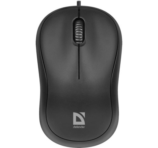 Defender MOUSE PATCH MS-759 BLACK OPTICAL 1000dpi 3P
