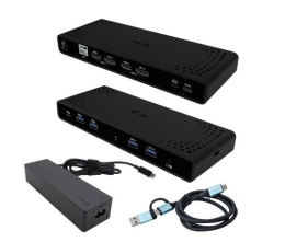 Universal Docking Station Dual 4K Display Power Delivery 85W + i-tec USB-C Charger 100W