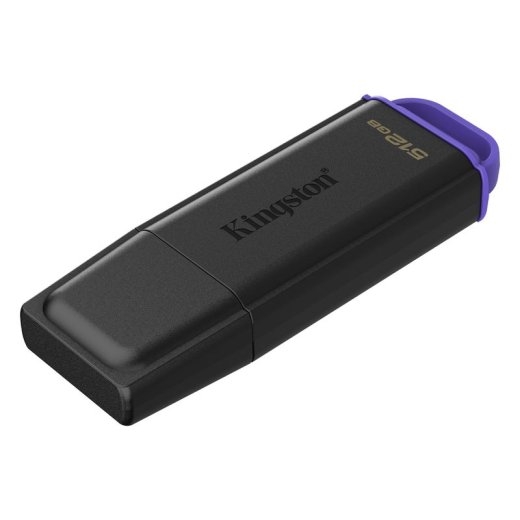 Kingston USB flash drive DataTraveler Exodia - USB 3.2 Gen 1 - 512 - black/purple