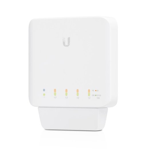 Switch UBIQUITI USW-FLEX 5x10Base-T / 100Base-TX / 1000Base-T PoE ports 5 15.4 Watts