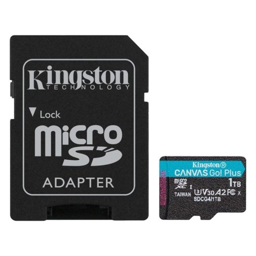 Kingston Flash-Card incl. SD-Adapter Canvas Go! Plus - microSDXC UHS-I - 1 TB