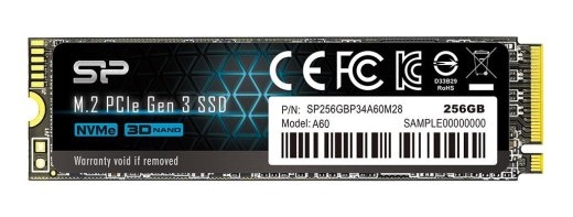 Silicon Power P34A60 M.2 256 PCI Express SLC NVMe