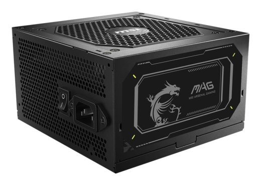 Power Supply MSI MAG A750GL PCIE5 II 750 Watts Efficiency 80 PLUS GOLD PFC Active MAGA750GLPCIE5II