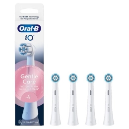 Oral-B Replaceable toothbrush heads iO Gentle Care Heads For adults Number of teeth brushing modes Does not apply White