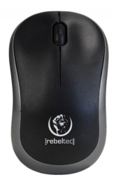 Wireless optical mouse Rebeltec METEOR silver