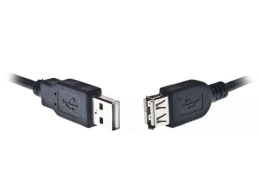 CCP-USB2-AMAF-10 USB 2.0 A-plug A-socket 10ft cable