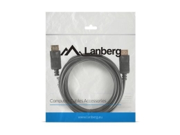 Lanberg CA-DPDP-10CC-0030-BK DisplayPort cable 3 m Black