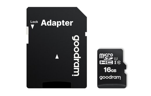 Goodram M1AA-0160R12 memory card 16 MicroSDHC Class 10 UHS-I