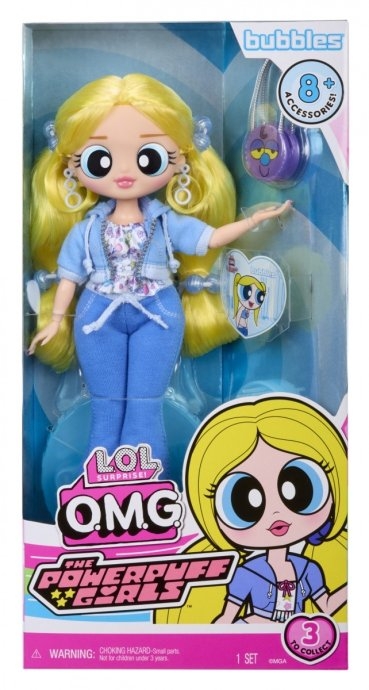 Doll L.O.L. Surprise OMG Powerpuff Girls - Bubbles