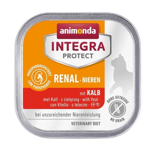 ANIMONDA Integra Protect Renal Veal - wet cat food - 100g