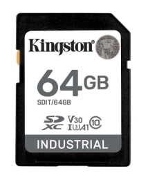 Memory card microSD 64GB CL10 UHS-I Industrial