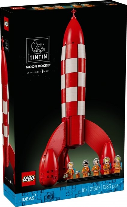 LEGO Ideas 21367 Tintin Moon Rocket