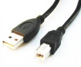 Cable USB 2.0 AM-BM 4.5 m black