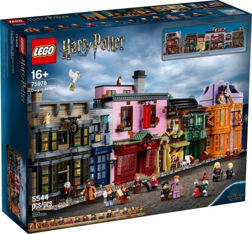 Plastic blocks Harry Potter 75978 Diagon Alley