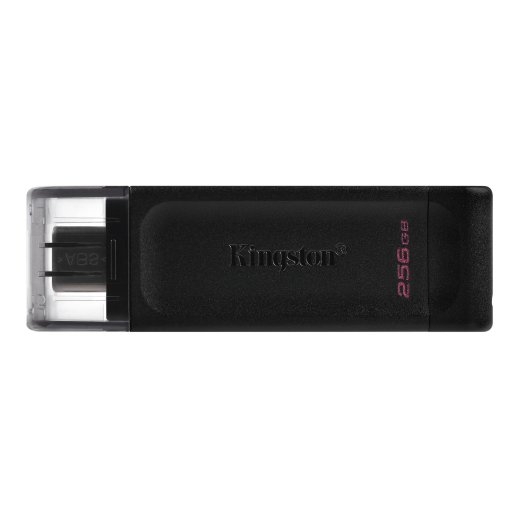 Kingston USB Flash Drive DataTraveler 70 256 USB Type-C Black