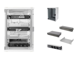 Digitus Network Set - 254 mm (10") - 9U, 312 x 300 mm DN-10-SET-2 Grey