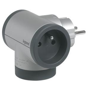 Rozg obrot 2xP+Z +USB AC-ALU