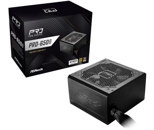 Asrock PRO-650G 650W 80PLUS GOLD NON MODULAR