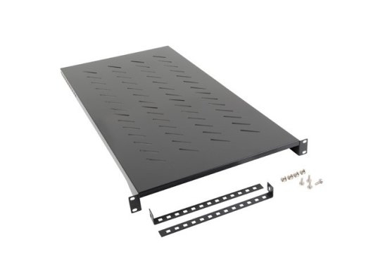Polka do szaf 19"; 1U 90cm/15kg cz AK-1013-B