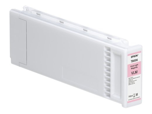 Epson Singlepack Vivid Light Magenta T80060N UltraChrome PRO 700ml Epson C13T80060N Epson T8006 - vivid light magenta - original - ink cartridge Ep...
