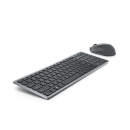 Dell Keyboard and Mouse KM7120W Wireless Batteries included Bluetooth US Titan Gray