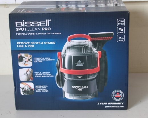 SALE OUT. Bissell Spot Cleaner SpotClean Pro Corded operating Washing function 750 W Red/Titanium 24 month(s) - V DAMAGED PACKAGING