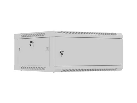 Lanberg Wall mounted installation cabinet 19" 4U 600X600 WF01-6604-00S Grey