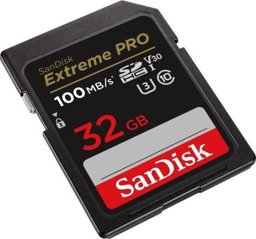 Extreme Pro SDHC 32GB 100/90 MB/s V30 UHS-I U