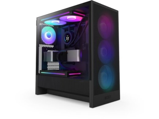 PC CASE NZXT H5 FLOW RGB MIDI TOWER WINDOW