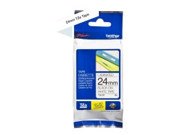Brother TZ-251 Laminated Tape Black on White TZe 8 m 2.4 cm