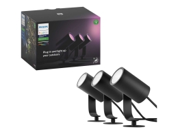 Philips Hue Lily Outdoor Spot base set 3x8W 24V Hue White and Color Ambiance