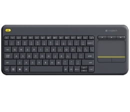 K400+ Wireless Touch Keyboard black