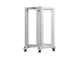 Lanberg Open rack stand 19 inches 22U 600x800 grey