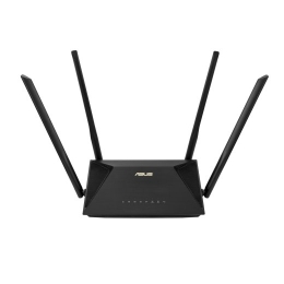 Wireless Router ASUS 1800 Mbps Wi-Fi 6 USB 1 WAN 3x10/100/1000M Number of antennas 4 RT-AX53U