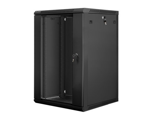 Wall-Mounted Rack 19inches 18U 600X600mm black