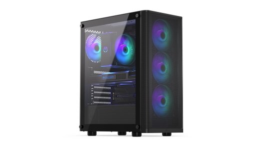 Case ENDORFY Ventum 200 ARGB MidiTower Not included ATX MiniITX Colour Black EY2A014