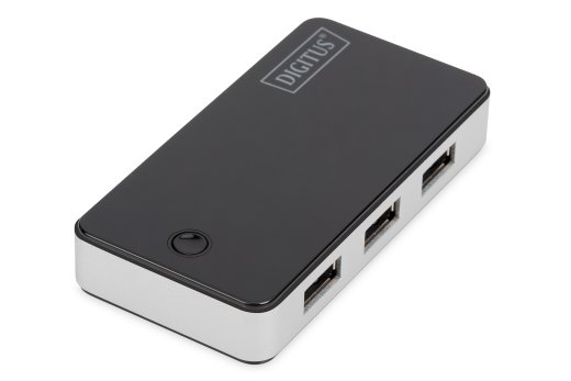 Digitus 4-port USB Hub DA-70231 USB Hub USB 3.0 (3.1 Gen 1) ports quantity 4