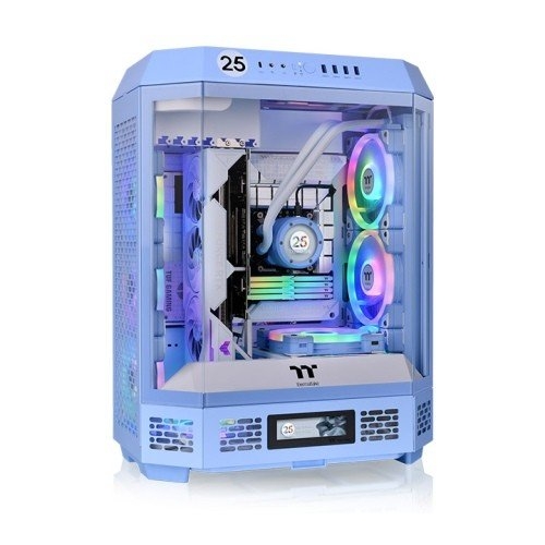 Thermaltake The Tower 6 00 TG - Hydrangea Blue
