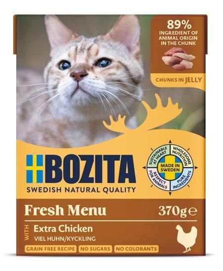 BOZITA Fresh Menu Chicken in jelly - wet cat food - 370g