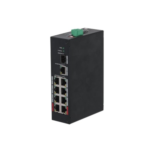 Switch DAHUA PFS3110-8ET-96-V2 PoE ports 8 96 Watts