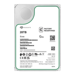 Seagate HDD Exos - 28 TB - 3.5" - SATA 6 /s - OEM RECERTIFIED
