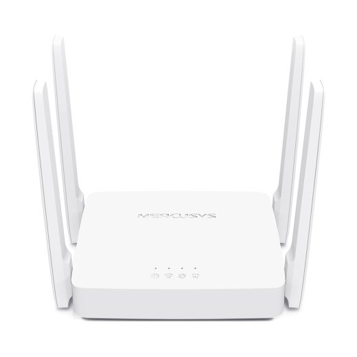 Mercusys AC1200 Wireless Dual Band Router AC10 802.11ac 300+867 Mbit/s 10/100 Mbit/s Ethernet LAN (RJ-45) ports 2 Mesh Support No MU-MiMO Yes No mo...