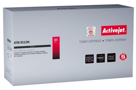 Activejet ATB-3512N toner (replacement for Brother TN-3512; Supreme; 12000 pages; black)