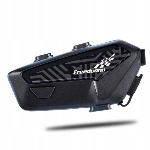 FreedConn F1 Plus V2 BT 5.4+EDR motorcycle intercom, range up to 500 m, SPEAKS POLISH