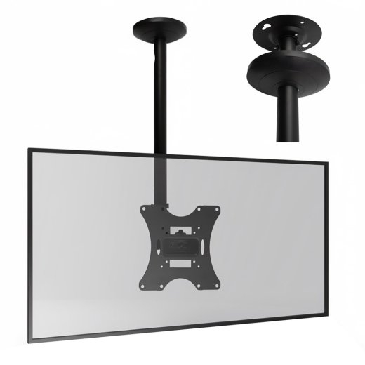 Maclean MC-504A B TV Ceiling Bracket 23-42 "50 - 85 cm 30kg Black