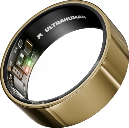 Ultrahuman Ring Air Bionic Gold Size 6 Smart Ring
