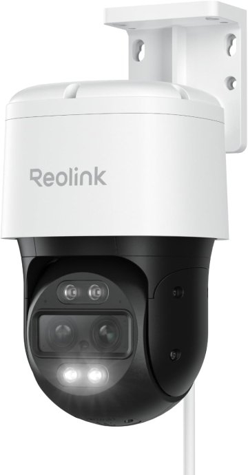Reolink 4K Dual-Lens PoE Camera with Auto Tracking TrackMix PoE PTZ 8 MP 2.8mm/F1.6 IP65 H.264, H.265 Micro SD, Max. 512