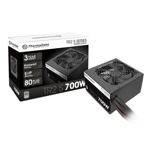 Power supply TR2 S Black 700W (80+ 230V , 2xPEG, 120mm, Single Rail)