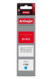 Activejet AC-G41C Ink Bottle (Replacement Canon GI-41C 4543C001; Supreme; 70 ml; Cyan)